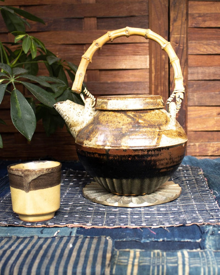 Futagami Brass Trivet, Sun