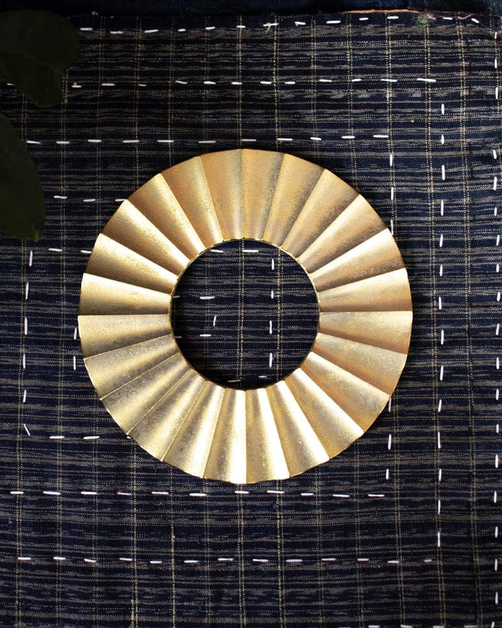 Futagami Brass Trivet, Sun