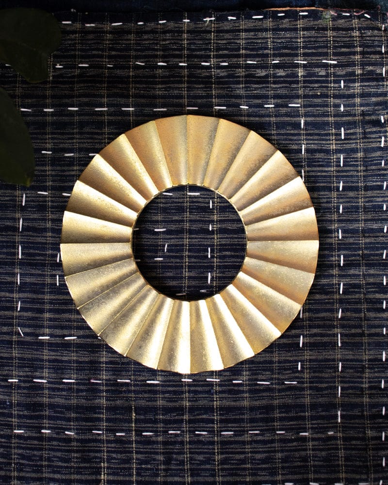 Futagami Brass Trivet, Sun