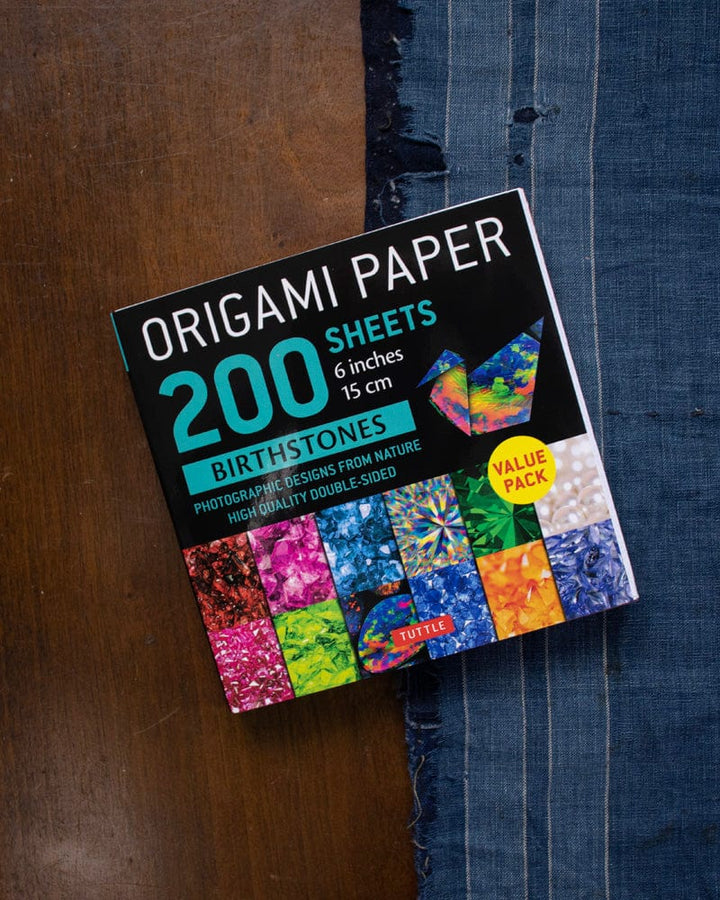Japanese Origami Paper, Birthstones, 200 Sheets