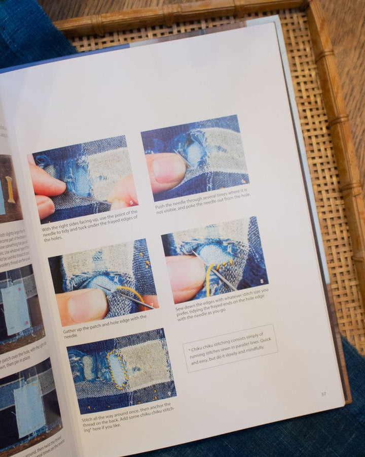 ENG: Sashiko For Making &amp; Mending: 15 Simple Japanese Embroidery Projects
