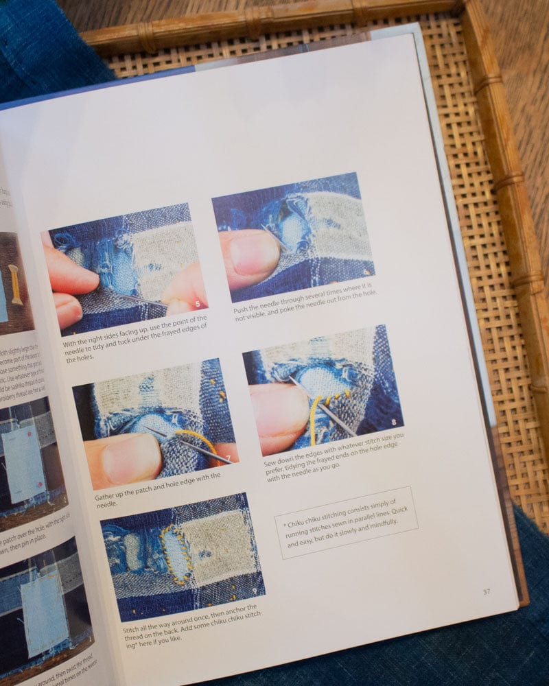 ENG: Sashiko For Making &amp; Mending: 15 Simple Japanese Embroidery Projects