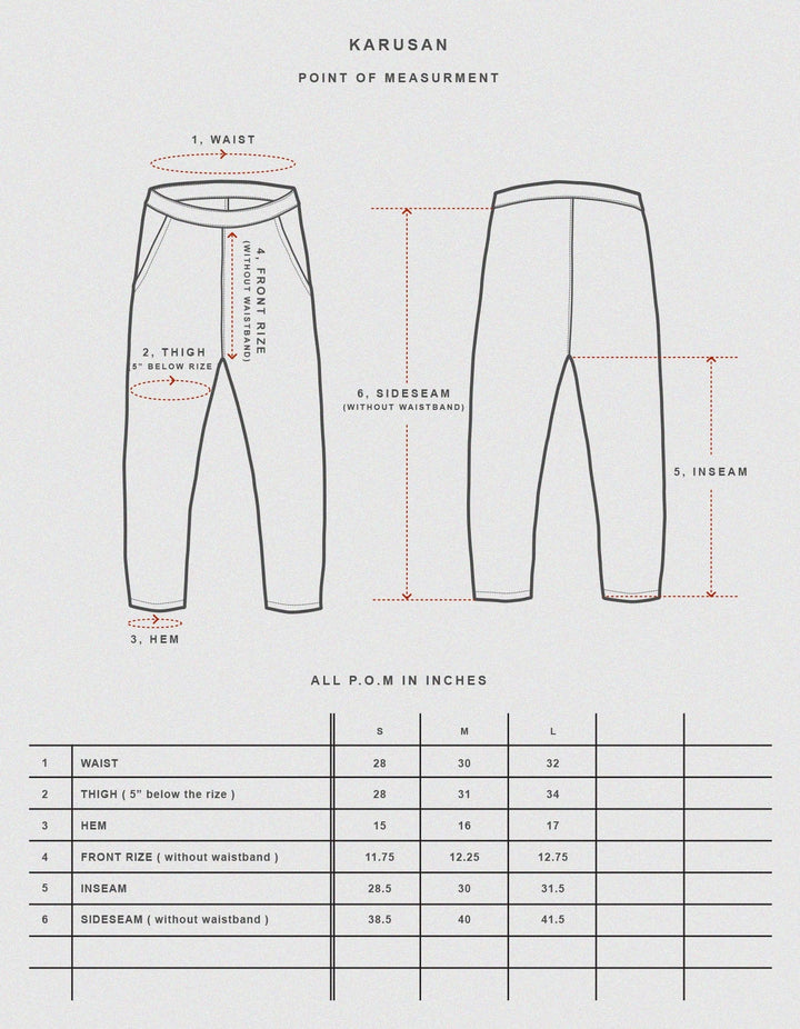 Prospective Flow Pants, Karusan, Black