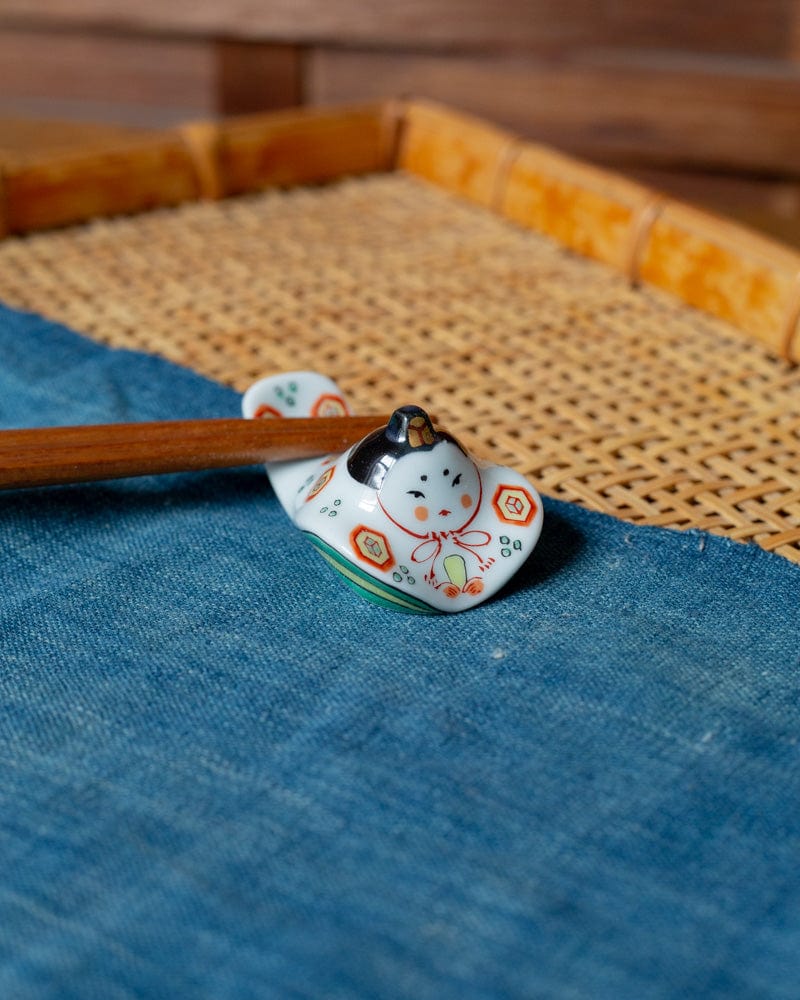 Kouraku Kiln Chopstick Rest, Emperor