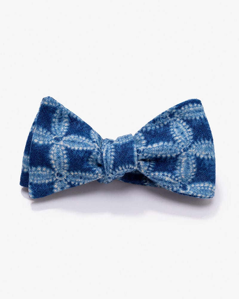 Kiriko Original Bow Tie, Light Blue Shippou