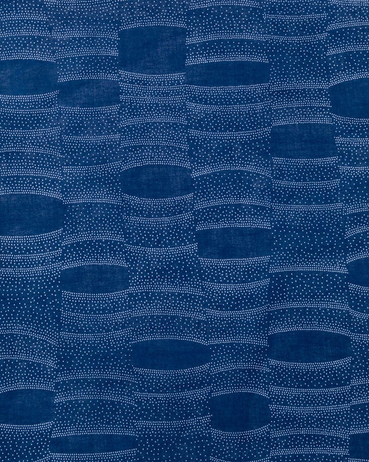 Aizawa Lightweight Indigo Bandana, Tachiwaku Dots