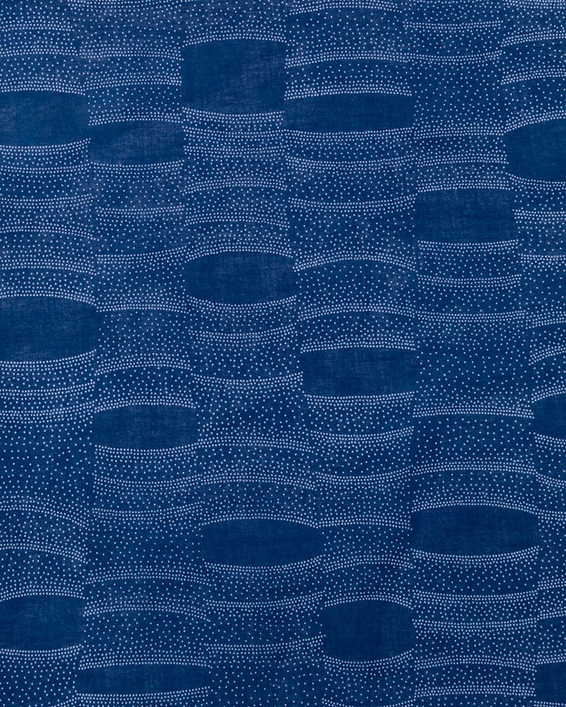 Aizawa Lightweight Indigo Bandana, Tachiwaku Dots