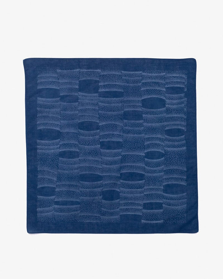 Aizawa Lightweight Indigo Bandana, Tachiwaku Dots