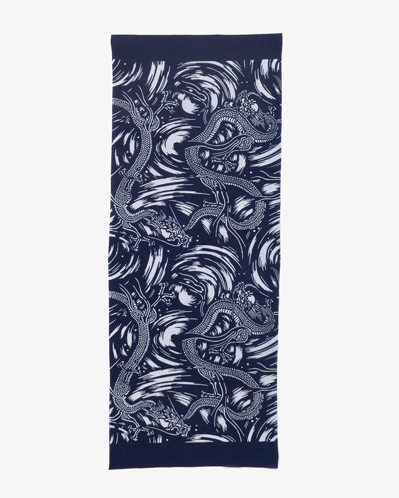 Tenugui, Chusen-Zome, Aizawa Indigo, Dragon