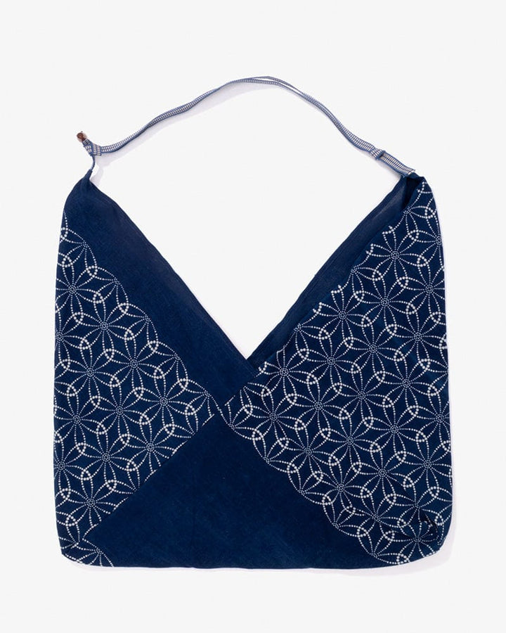 Aizawa Indigo Tsuno Bag, Shippou Dots