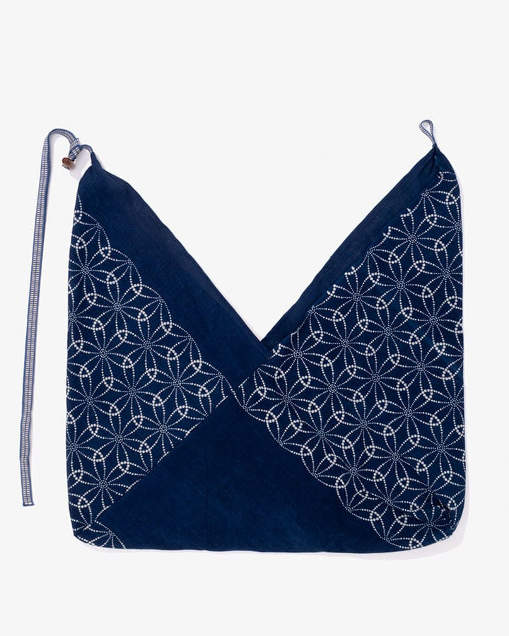 Aizawa Indigo Tsuno Bag, Shippou Dots
