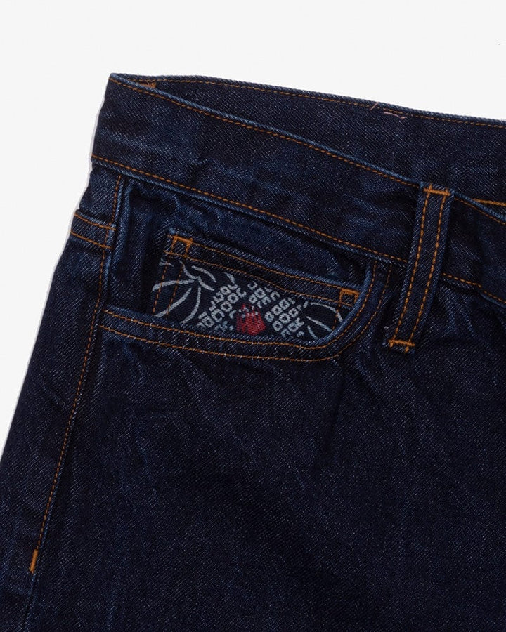 Kiriko Original Denim Jeans, Premium Selvedge, One-Wash, Tsubaki