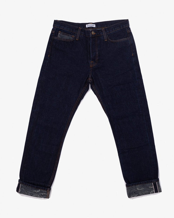Kiriko Original Denim Jeans, US Made Premium Selvedge, Raw, Nami