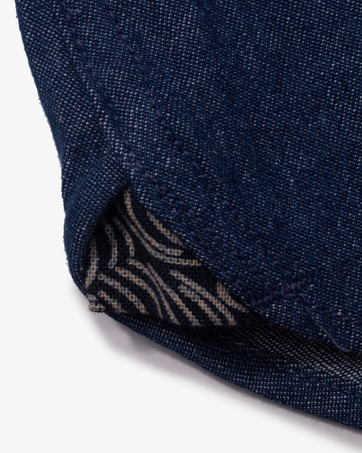 Kiriko Original Shirt, Long Sleeve Button-Up, Denim Workshirt, Nami