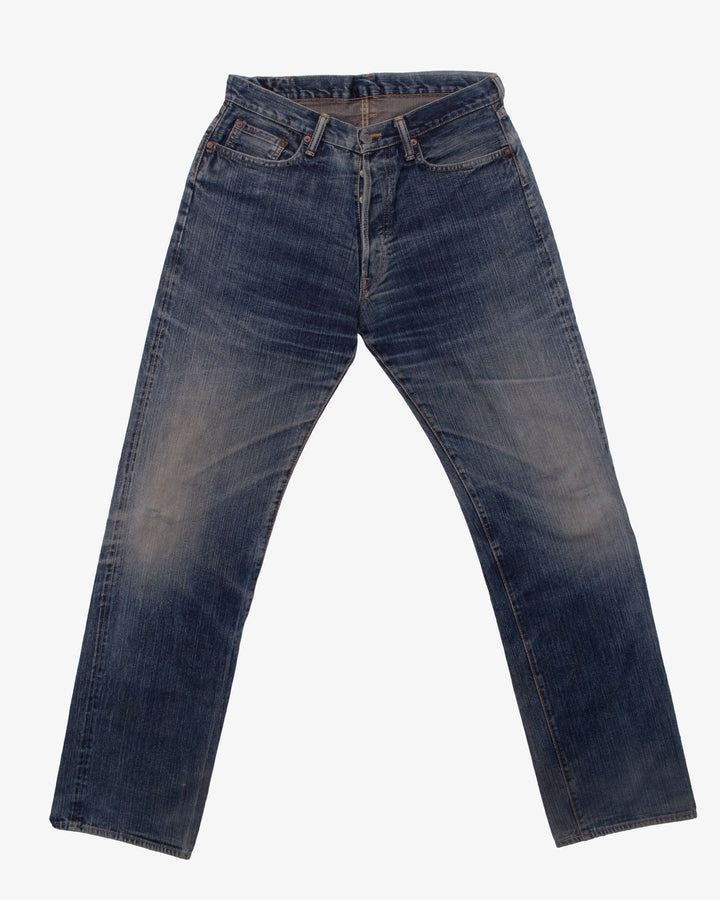 Japanese Repro Denim Jeans, Studio D'Artisan Brand, LHT Selvedge Denim - 33.5" x 32"
