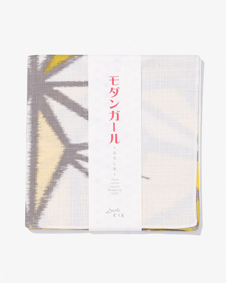 Musubi Furoshiki, Modern-girl, Asanoha, Green