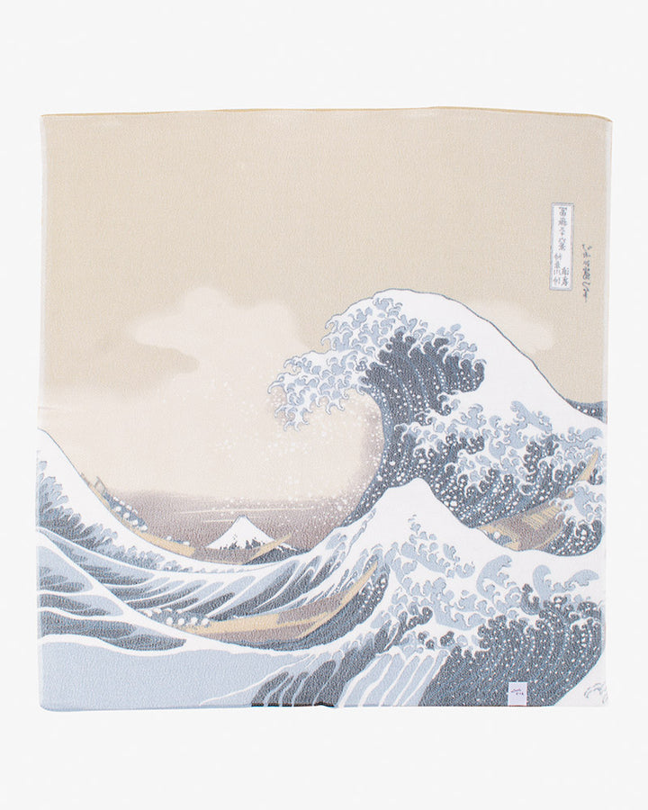 Modern Furoshiki, Musubi, Ukiyo-e, The Great Wave off Kanagawa By Hokusai