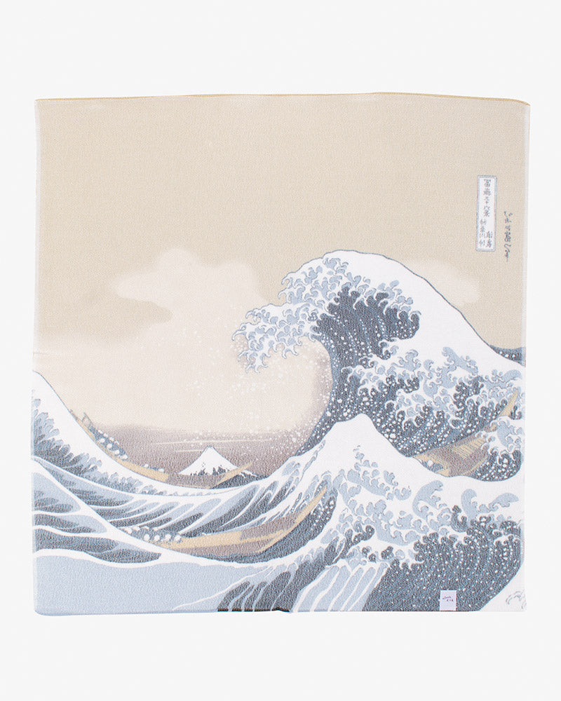 Modern Furoshiki, Musubi, Ukiyo-e, The Great Wave off Kanagawa By Hokusai
