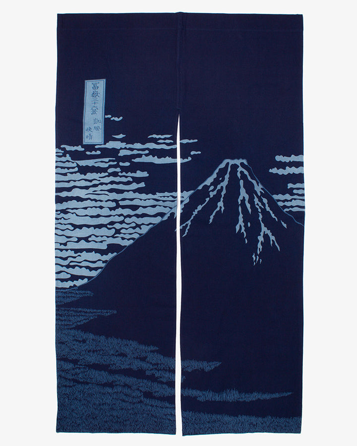 Noren, Indigo Mount Fuji