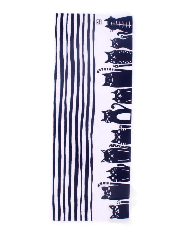 Tenugui, Chusen-Zome, Shima Neko