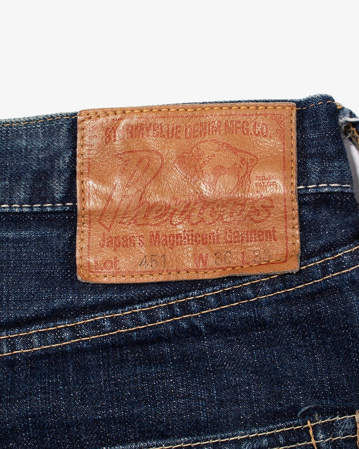 Japanese Repro Denim Jeans, Pherrows Brand, Selvedge Denim 1 - 36” x 33"