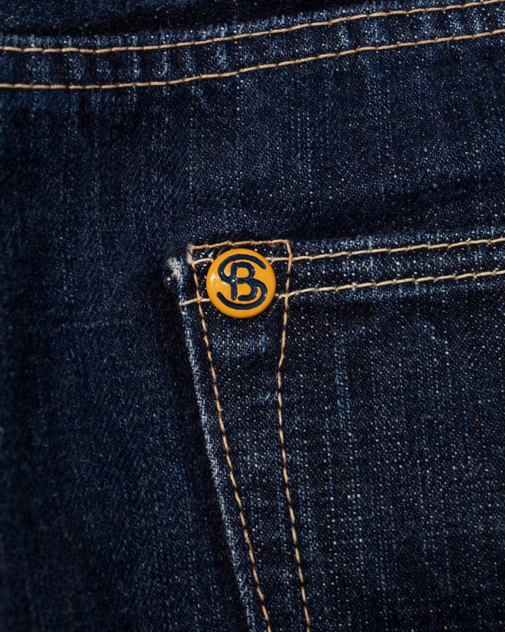 Japanese Repro Denim Jeans, Pherrows Brand, Selvedge Denim 1 - 36” x 33"