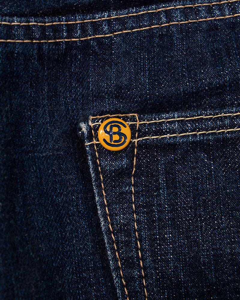 Japanese Repro Denim Jeans, Pherrows Brand, Selvedge Denim 1 - 36” x 33"