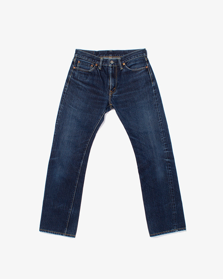 Japanese Repro Denim Jeans, The Flathead Co. Brand, Vintage Selvedge Denim - 28" x 30"