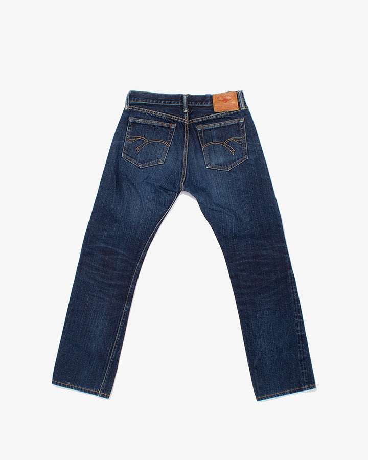 Japanese Repro Denim Jeans, The Flathead Co. Brand, Vintage Selvedge Denim - 28" x 30"