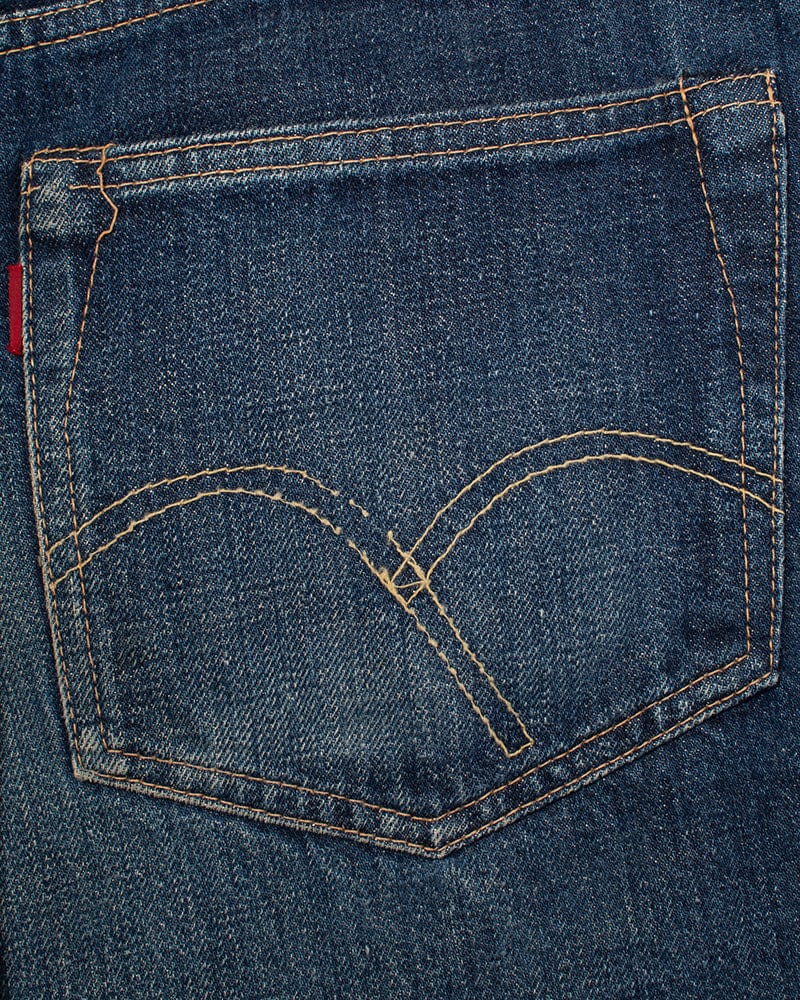 Japanese Repro Denim Jeans, Barns Outfitters &amp; Co Brand, Selvedge Denim Jeans, 1 - 30" x 35"
