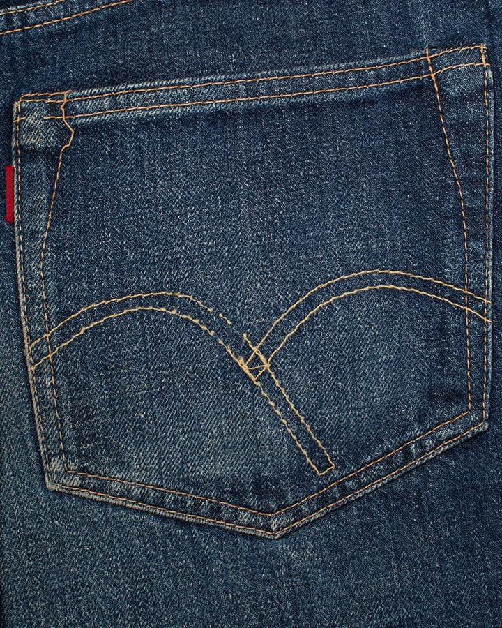 Japanese Repro Denim Jeans, Barns Outfitters &amp; Co Brand, Selvedge Denim Jeans, 1 - 30" x 35"