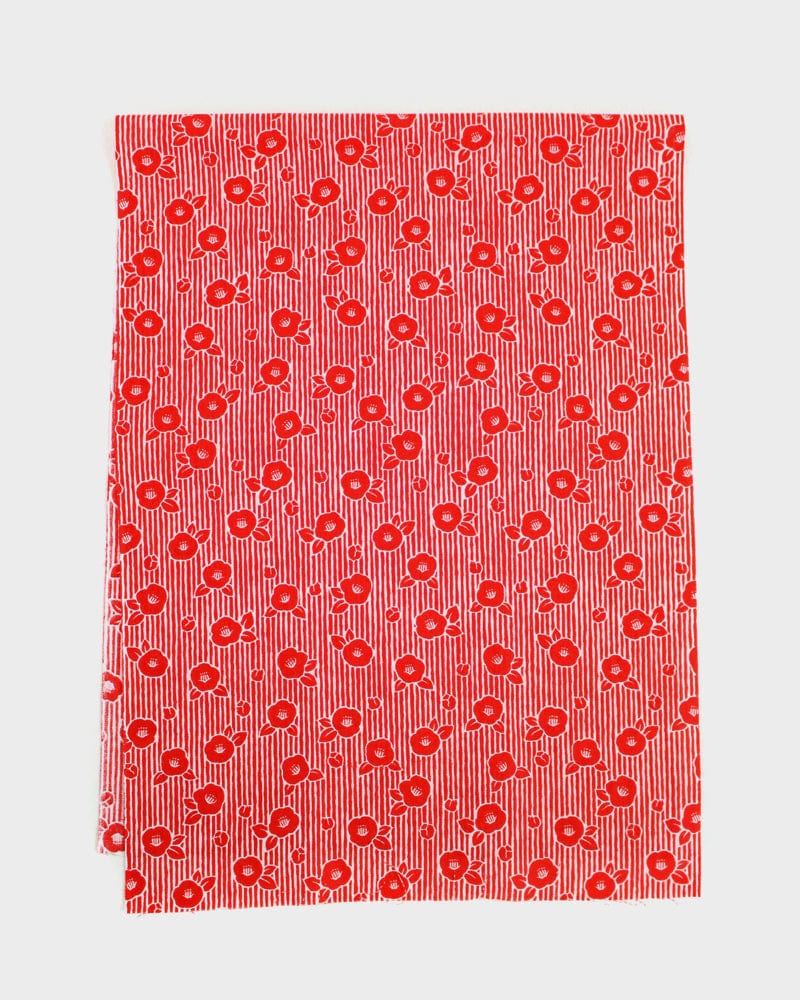 Tenugui, Classic, Komon, Red Tsubaki and Shima