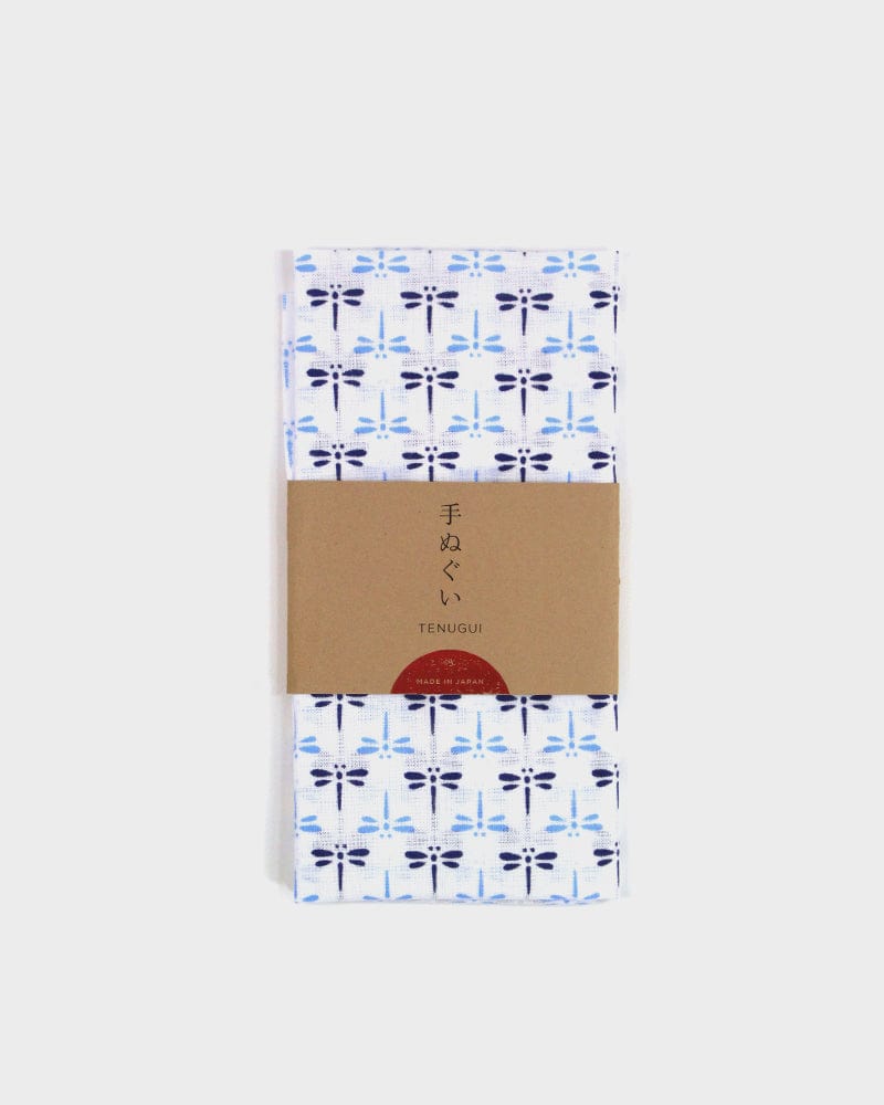 Tenugui Classic Komon Blue Tonbo