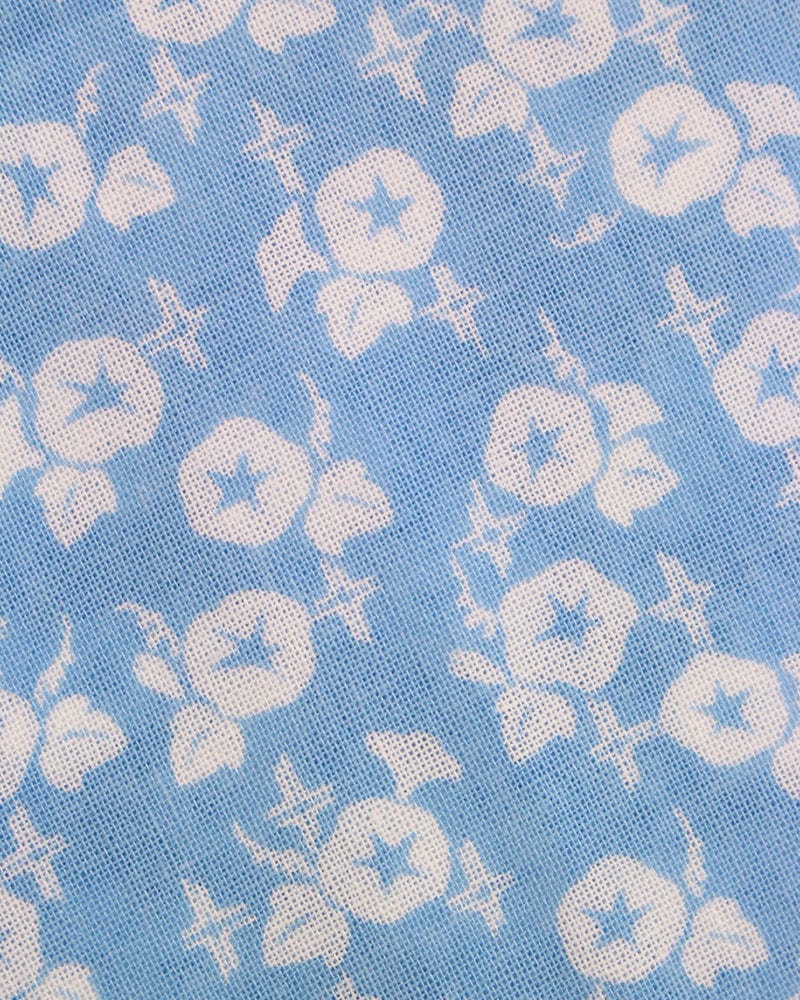 Tenugui, Classic, Komon, Asagao (Morning Glory)