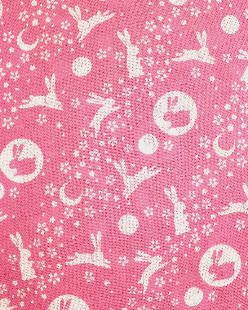 Tenugui, Classic, Komon, Pink Usagi and Moon