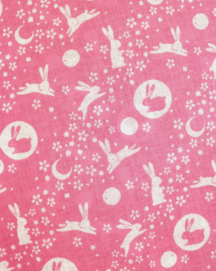 Tenugui, Classic, Komon, Pink Usagi and Moon