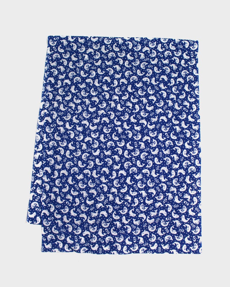 Tenugui, Classic, Komon, Blue Whales