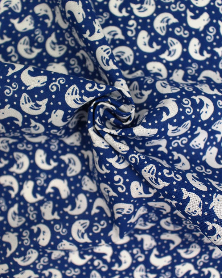Tenugui, Classic, Komon, Blue Whales