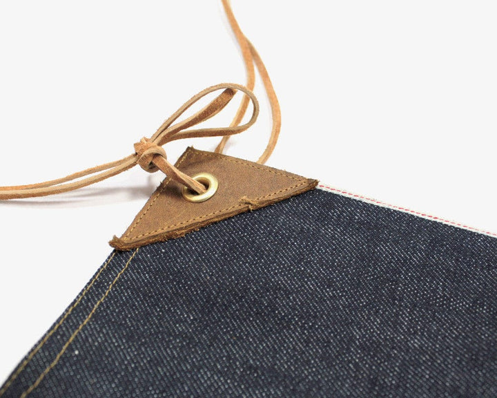 Kokoro Original Work Apron, Full, Japanese Selvedge Denim, Indigo