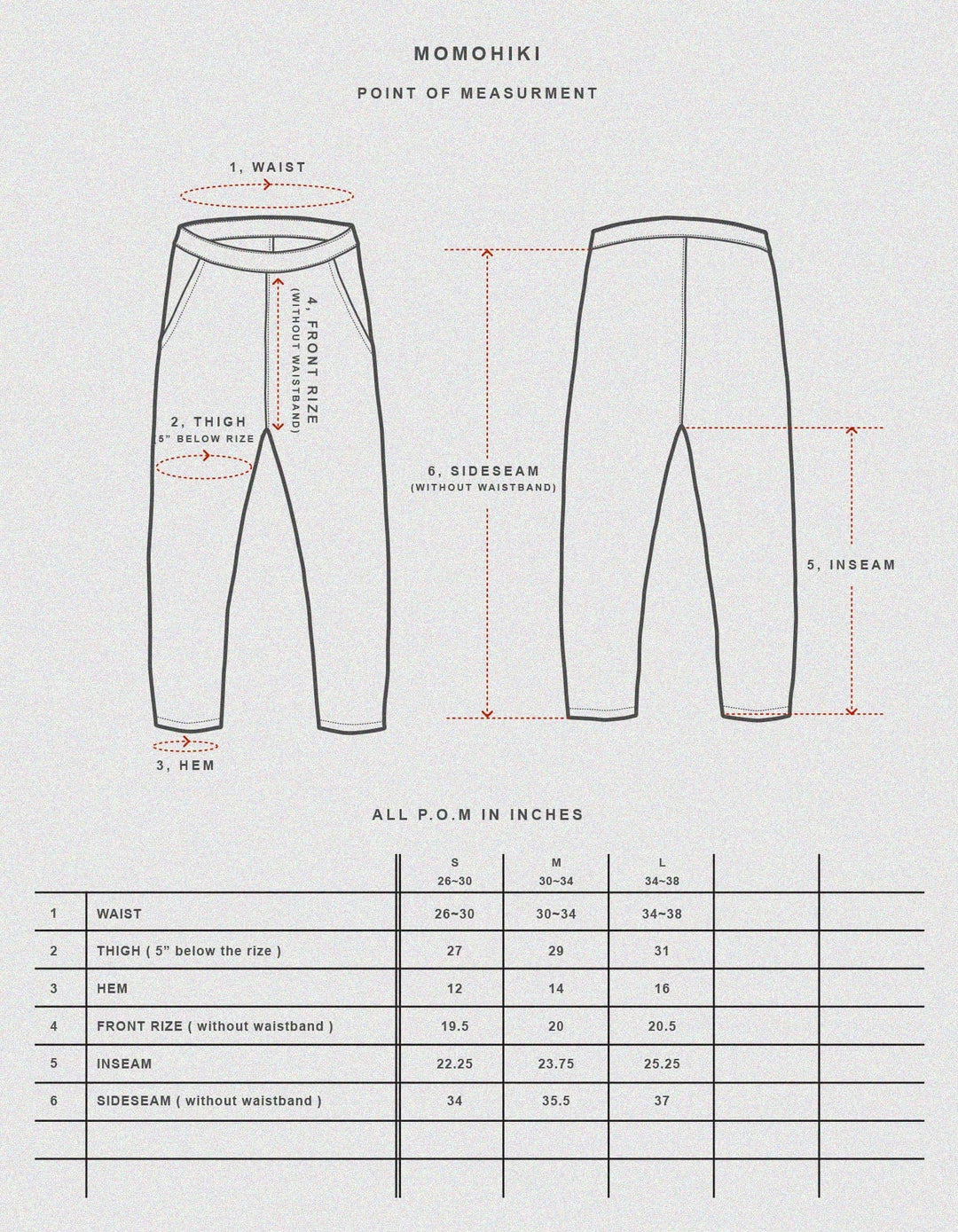 Prospective Flow Pants, Momohiki, Black