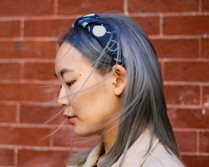 Kiriko Original Bandana, Classic, Indigo Nami