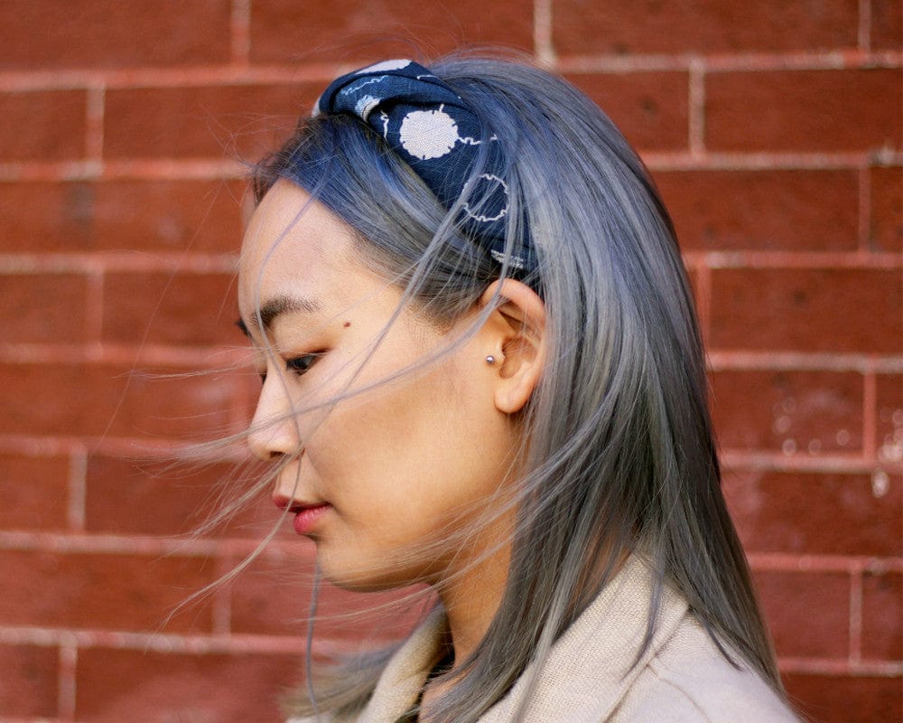 Kiriko Original Bandana, Classic, Indigo Nami