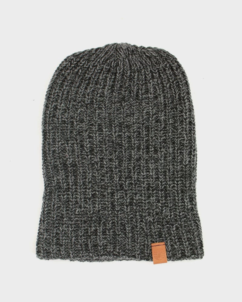 Kiriko Original Knit Cap, Marbled Charcoal, 9 ˝