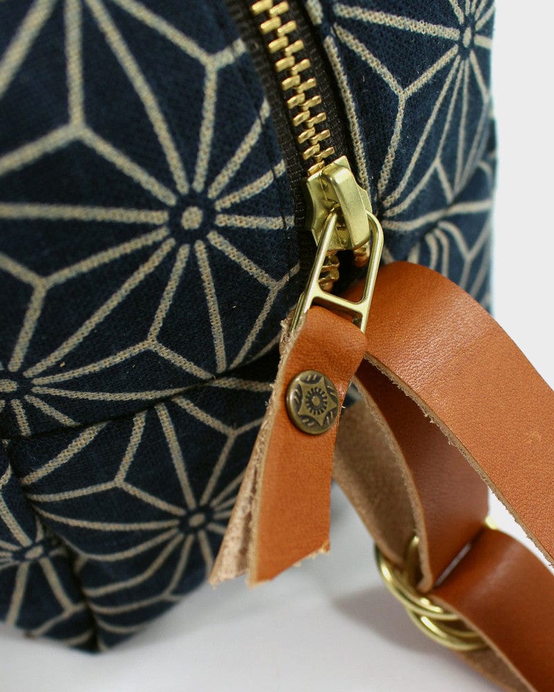 Kiriko Original Dopp Kit, Indigo Asanoha