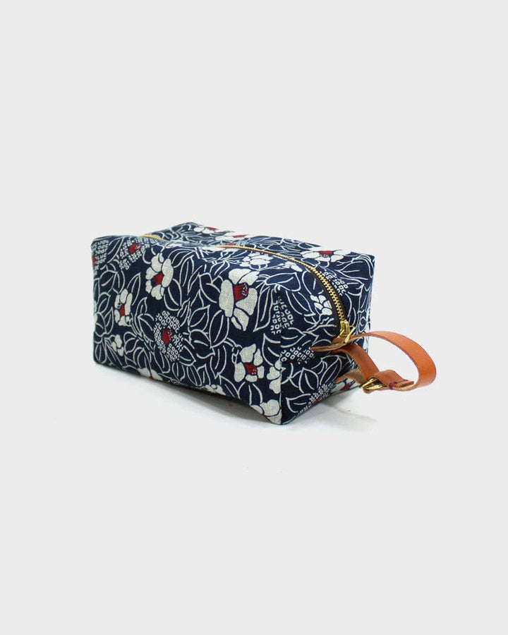 Kiriko Original Dopp Kit, Indigo Tsubaki