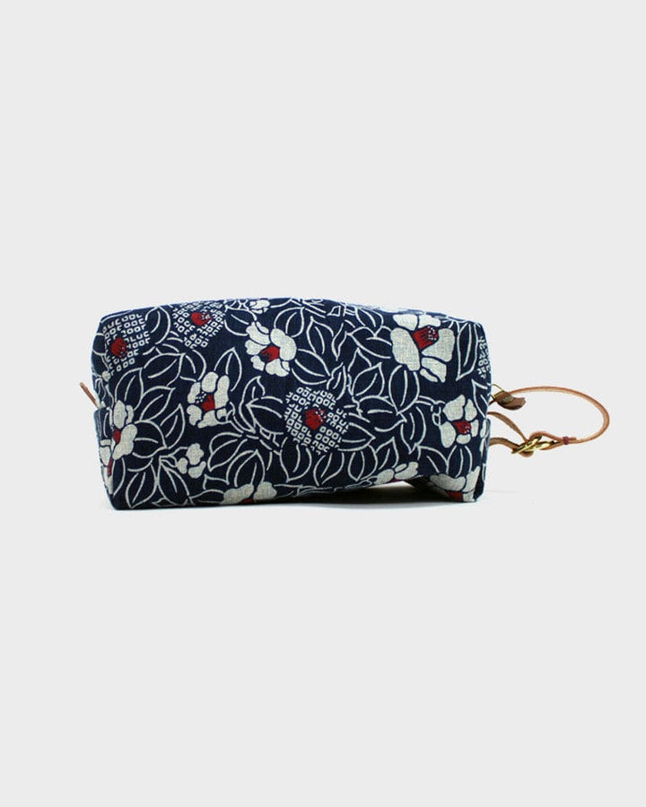 Kiriko Original Dopp Kit, Indigo Tsubaki