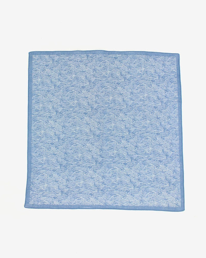 Japanese Handkerchief, Classic, Toiro Seigaiha