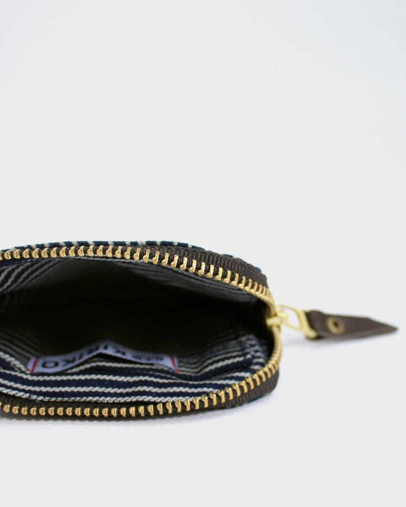 Kiriko Original, Zipper Wallet, Indigo Nami