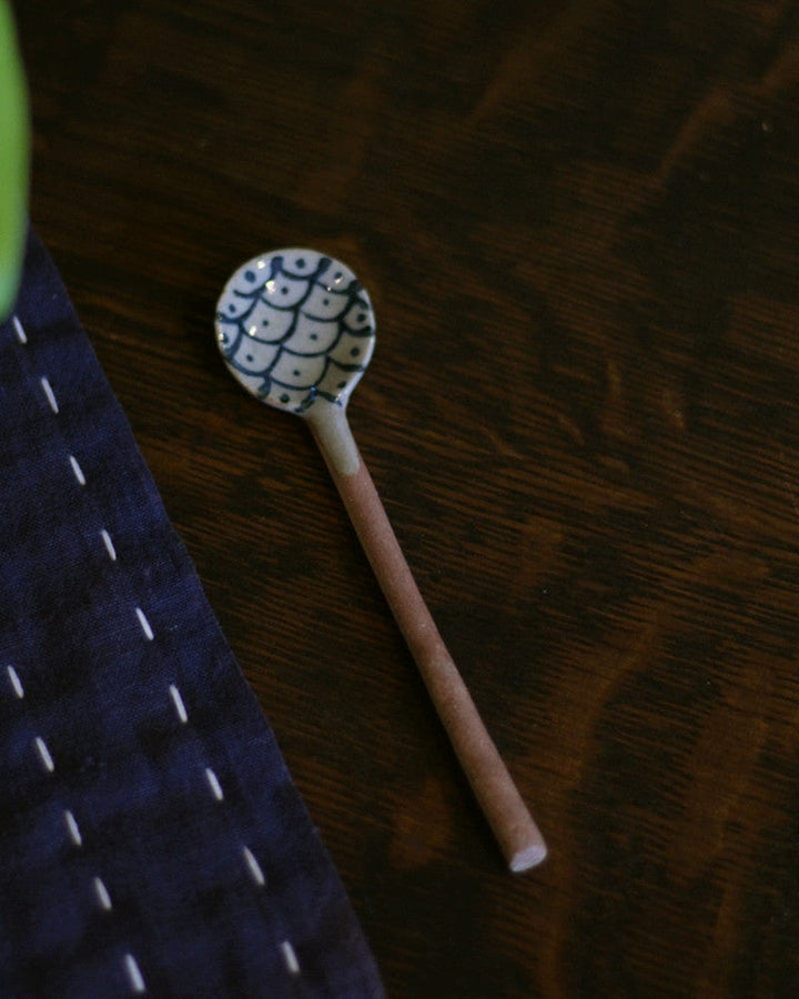 Hand-Painted Spoon, Classic, Scales