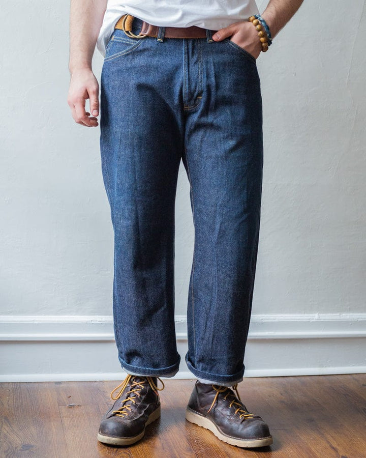 Raw Denim Straight Jeans - J. Reid Menswear